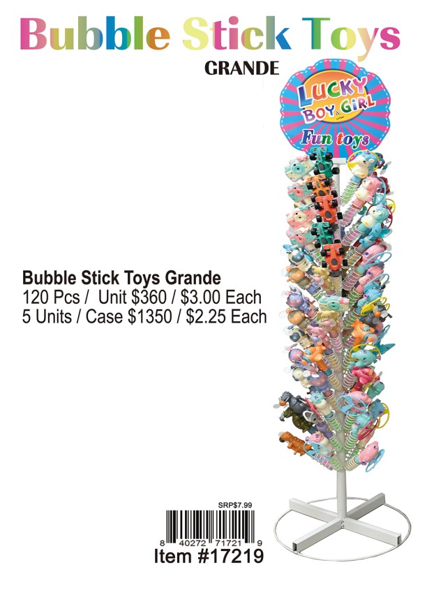 Bubble Stick Toys Grande